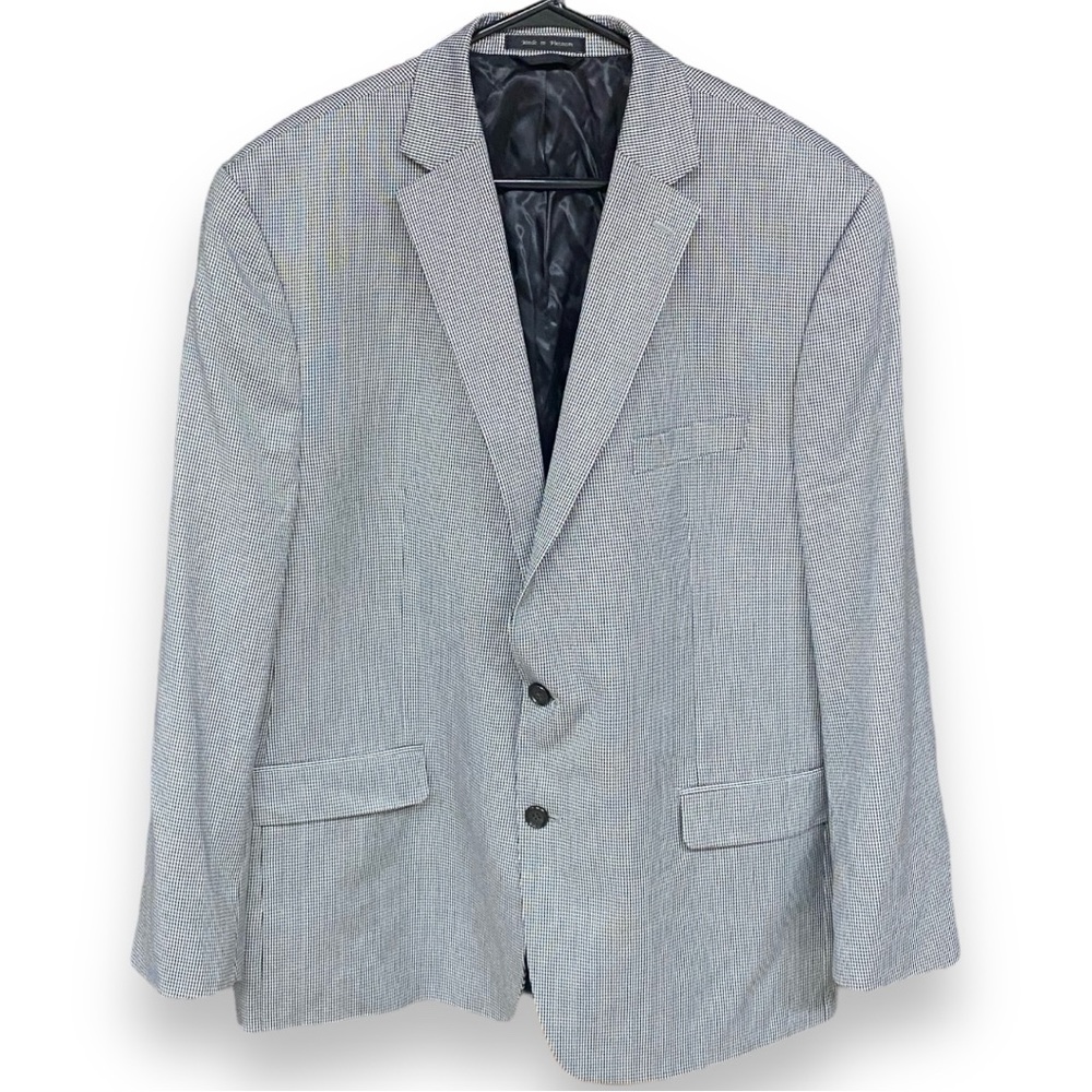 LAUREN RALPH LAUREN Mini Houndstooth Sports Jacket 46 R - Picture 2 of 10
